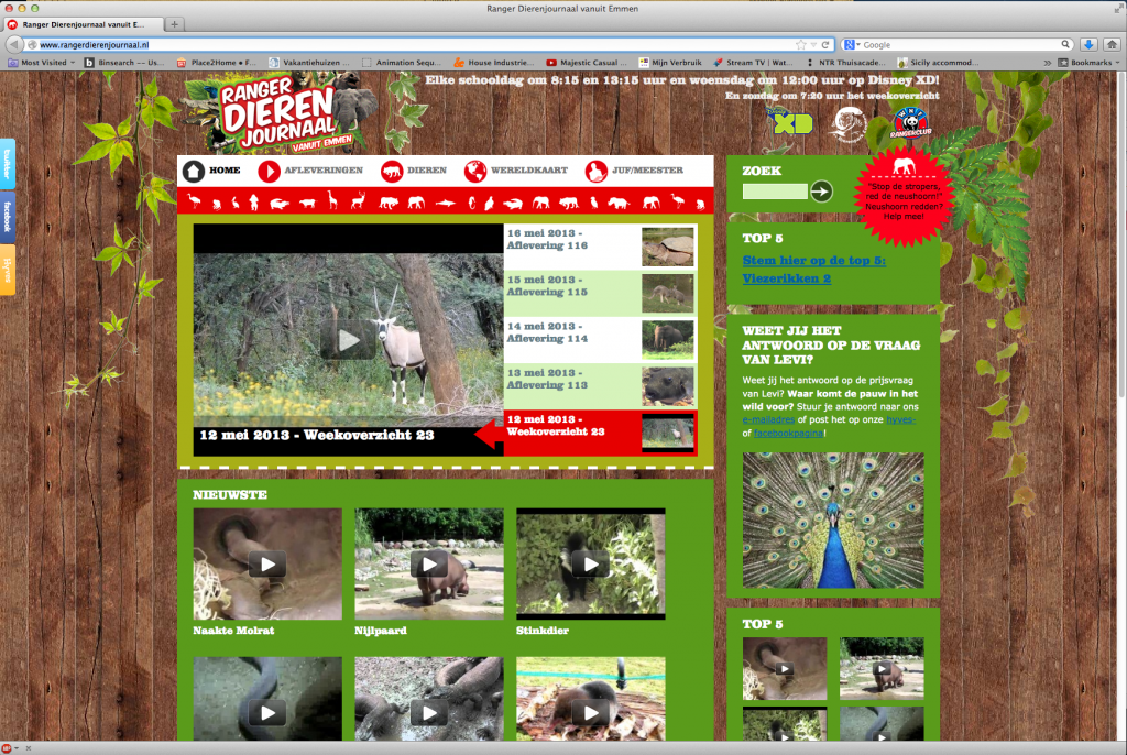 rangerdierenjournaalscreenshot